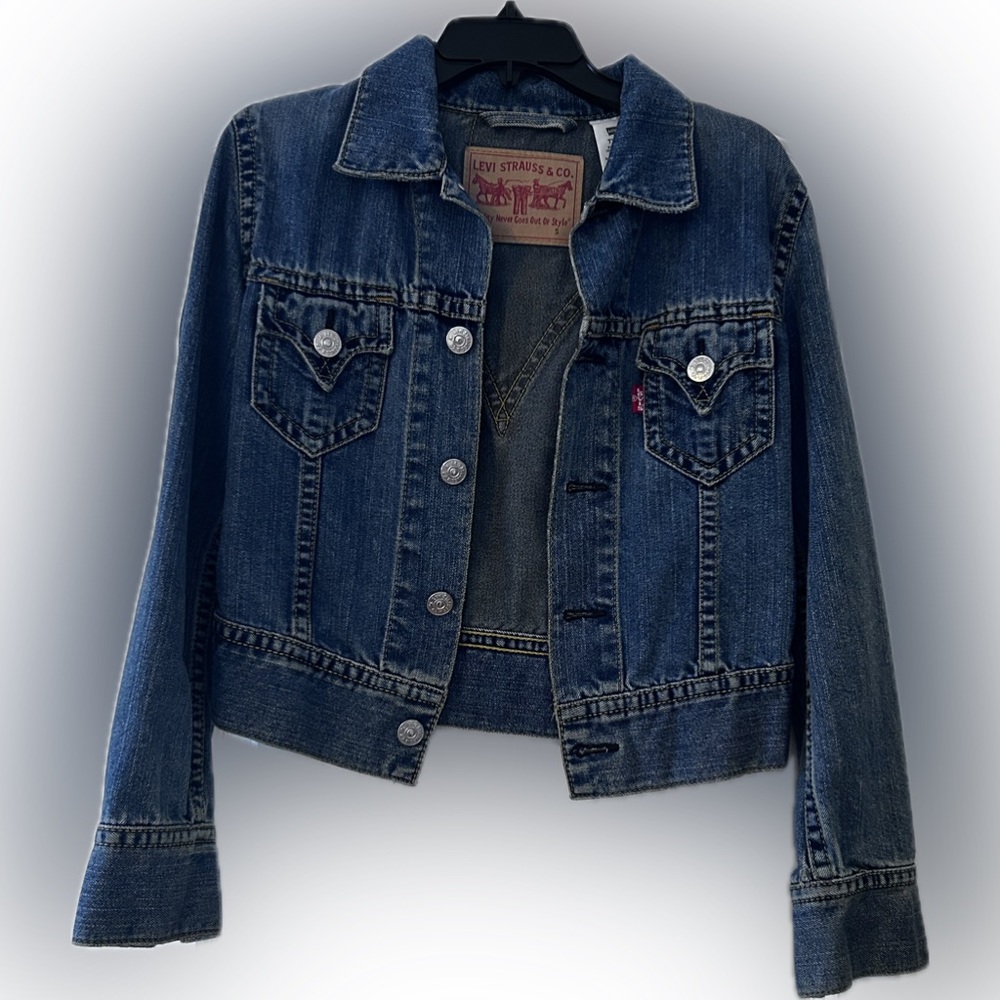 Levi's Blue Jean Jacket Classic Denim Style